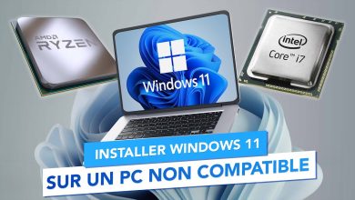 Installer windows 11 pc non compatible