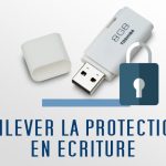 Clé USB protégée en écriture